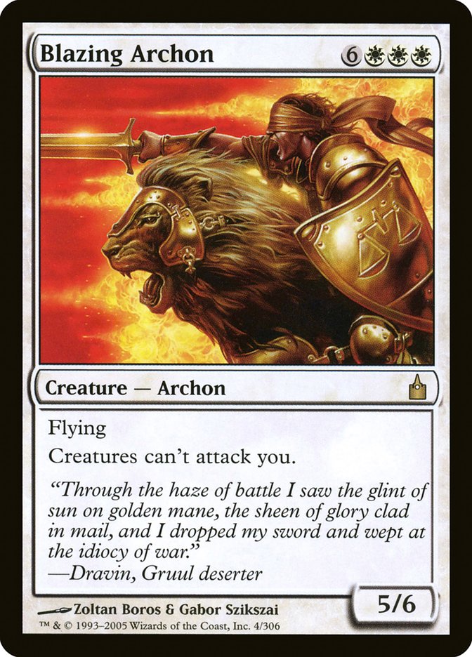 Blazing Archon [Ravnica: City of Guilds] | Total Play