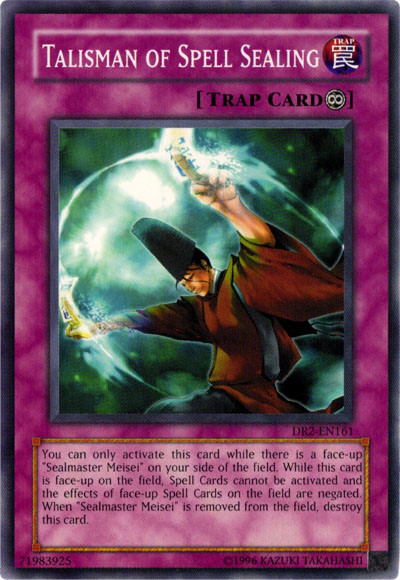 Talisman of Spell Sealing [DR2-EN161] Common | Total Play