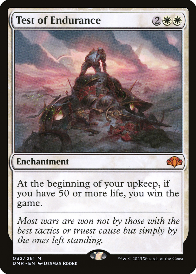 Test of Endurance [Dominaria Remastered] | Total Play