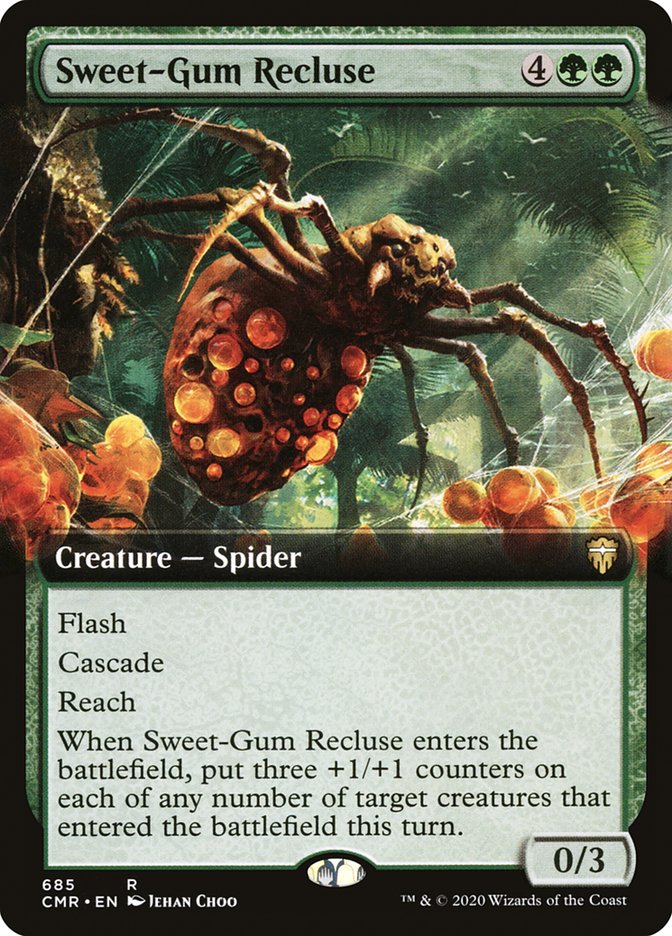 Sweet-Gum Recluse (Extended Art) [Commander Legends] | Total Play