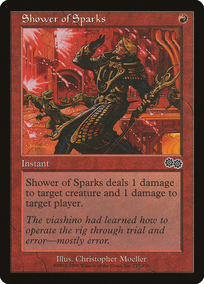 Shower of Sparks [Urza's Saga] | Total Play