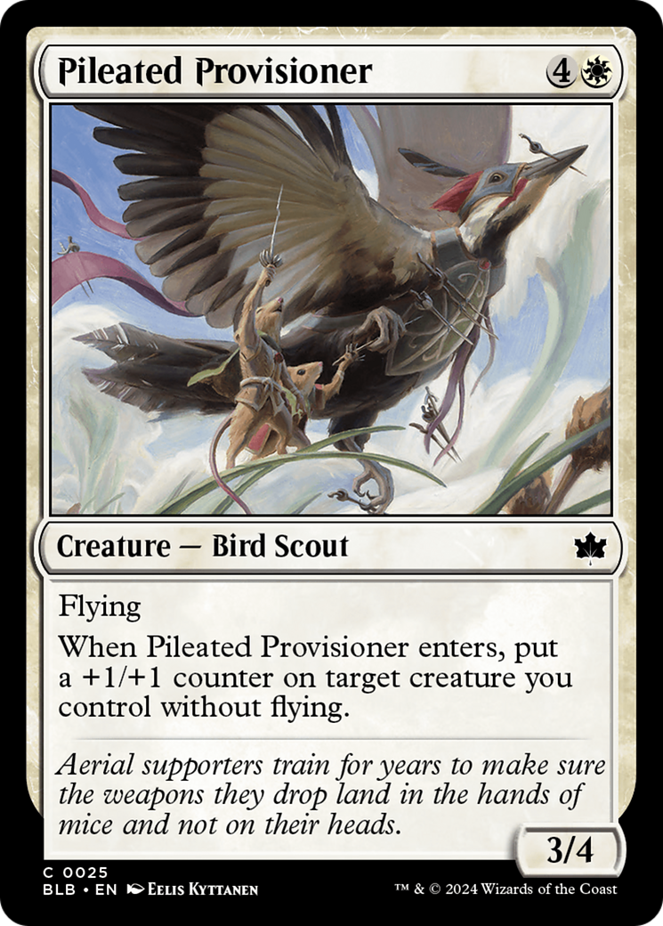 Pileated Provisioner [Bloomburrow] | Total Play