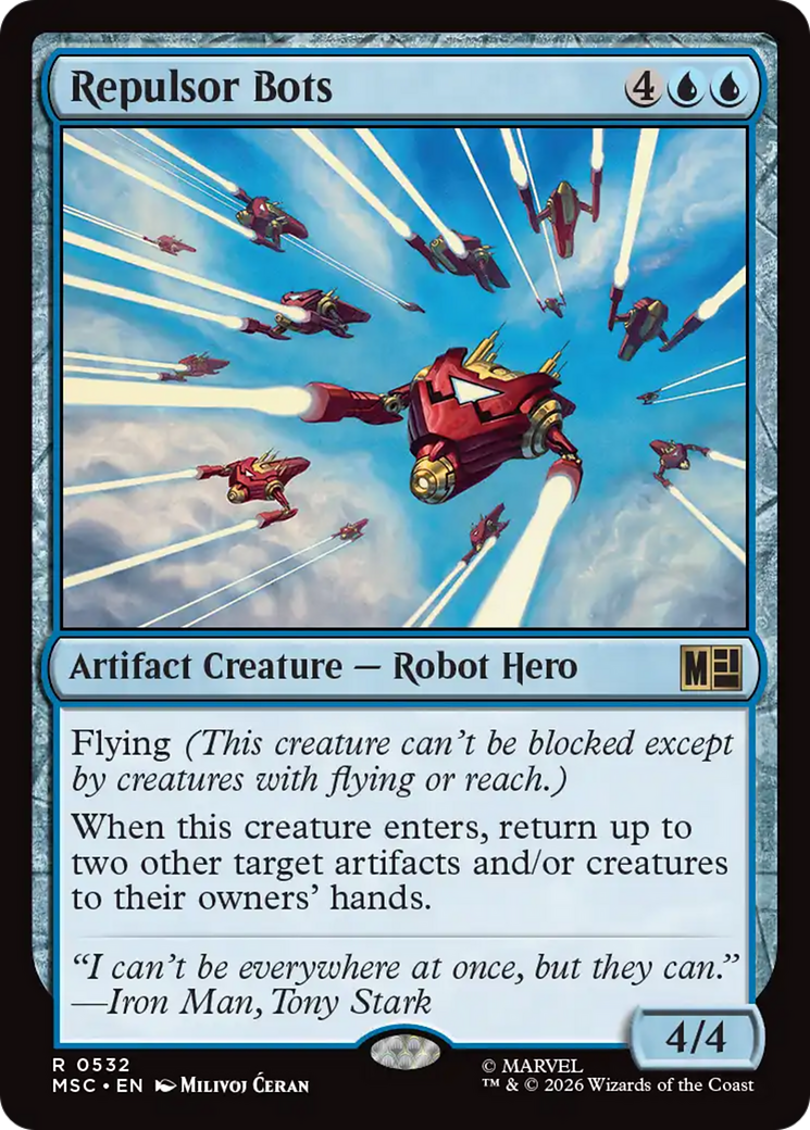 Repulsor Bots [Marvel Super Heroes Commander] | Total Play