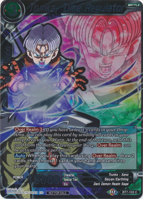 Trunks, Time Regulator (Event Pack 05) (BT7-103) [Promotion Cards] | Total Play