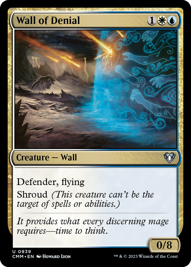 Wall of Denial [Commander Masters] | Total Play
