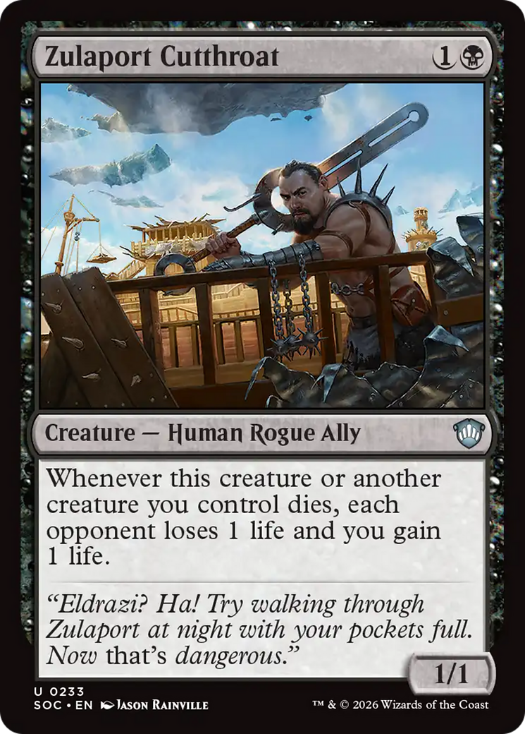 Zulaport Cutthroat [Secrets of Strixhaven Commander] | Total Play
