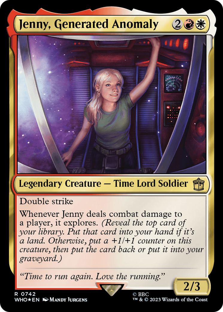 Jenny, Generated Anomaly (Surge Foil) [Doctor Who] | Total Play