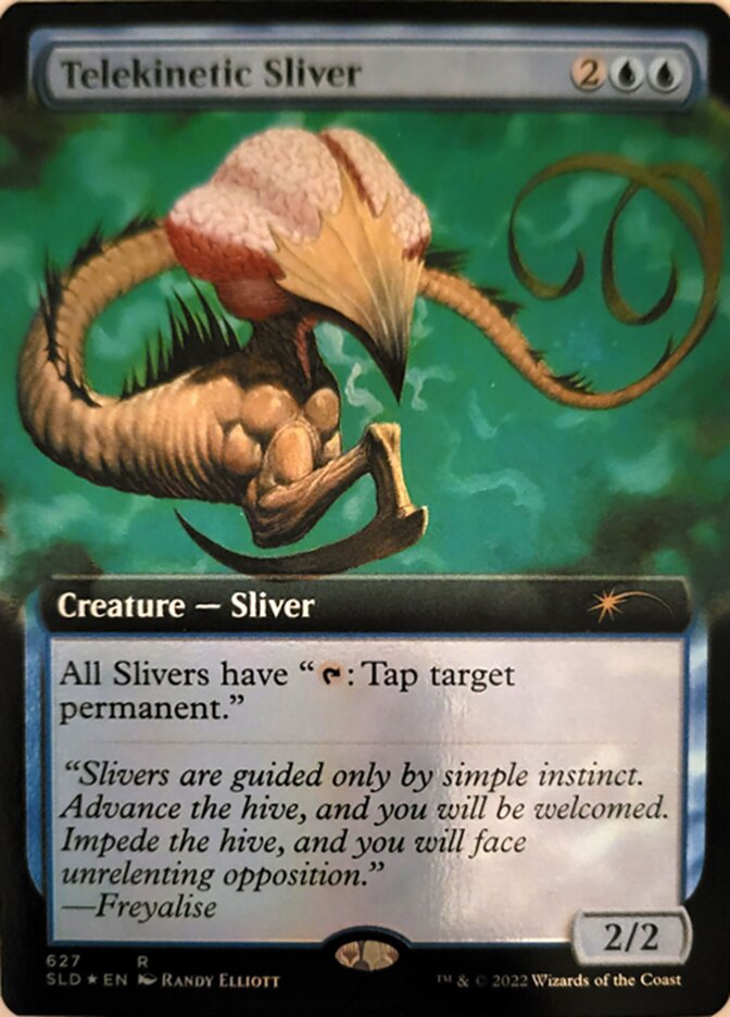 Telekinetic Sliver (Extended Art) [Secret Lair Drop Promos] | Total Play