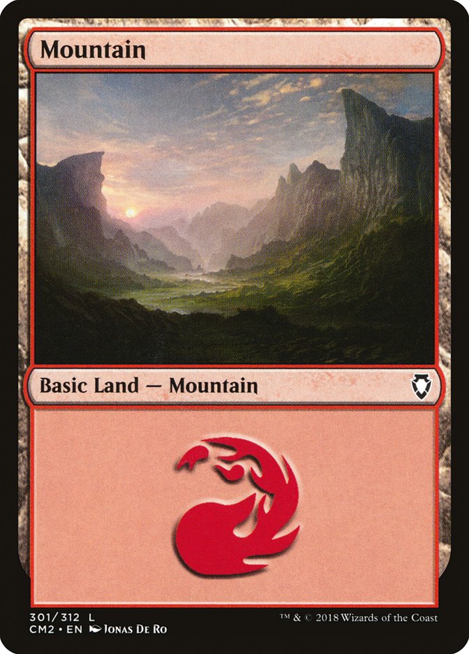 Mountain (301) [Commander Anthology Volume II] | Total Play