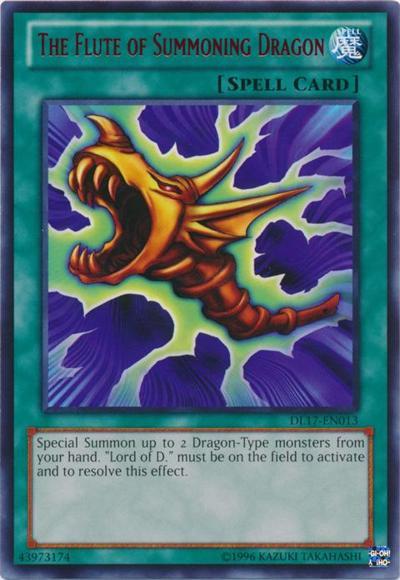 The Flute of Summoning Dragon (Red) [DL17-EN013] Rare | Total Play