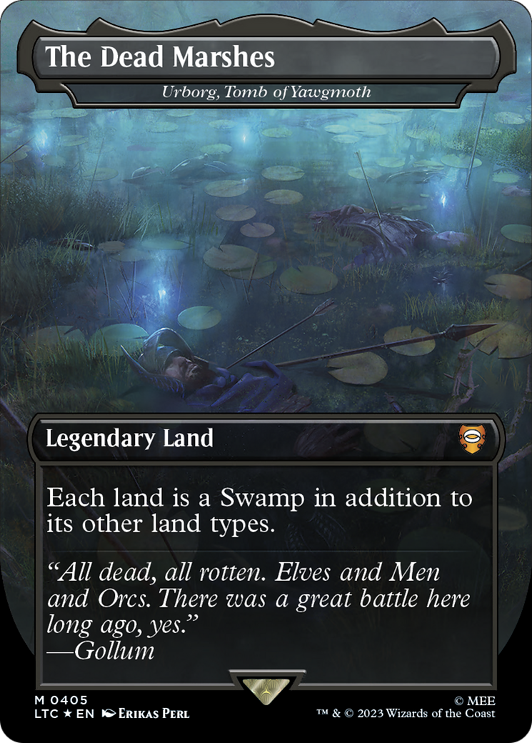 The Dead Marshes - Urborg, Tomb of Yawgmoth (Surge Foil Realms and Relics) [The Lord of the Rings: Tales of Middle-Earth Commander] | Total Play