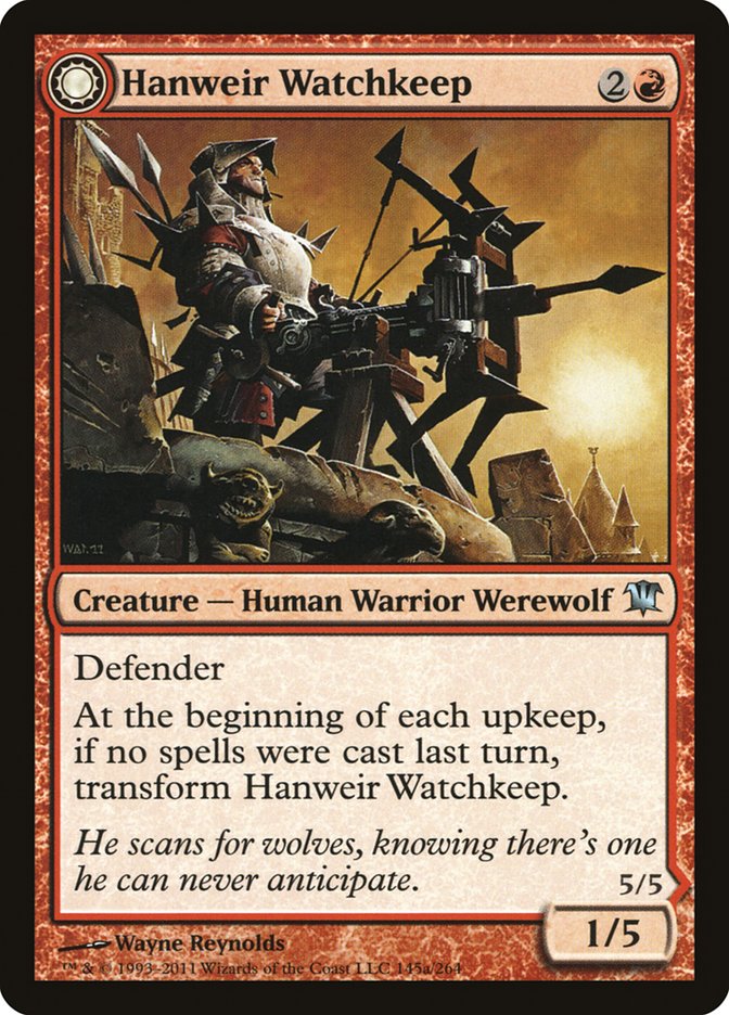 Hanweir Watchkeep // Bane of Hanweir [Innistrad] | Total Play