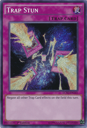 Trap Stun [LC5D-EN141] Secret Rare | Total Play