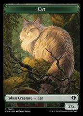 Eldrazi // Cat (0030) Double-Sided Token [Commander Masters Tokens] | Total Play
