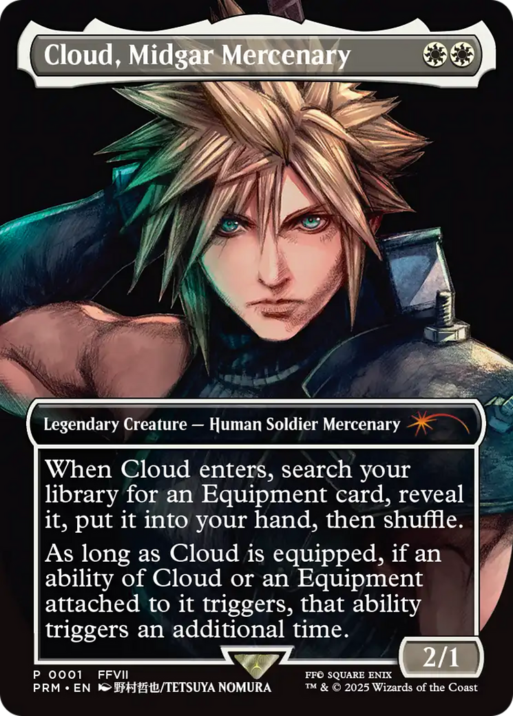 Cloud, Midgar Mercenary [Pro Tour Promos] | Total Play