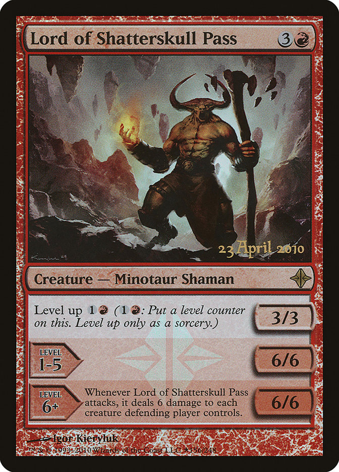 Lord of Shatterskull Pass [Rise of the Eldrazi Prerelease Promos] | Total Play