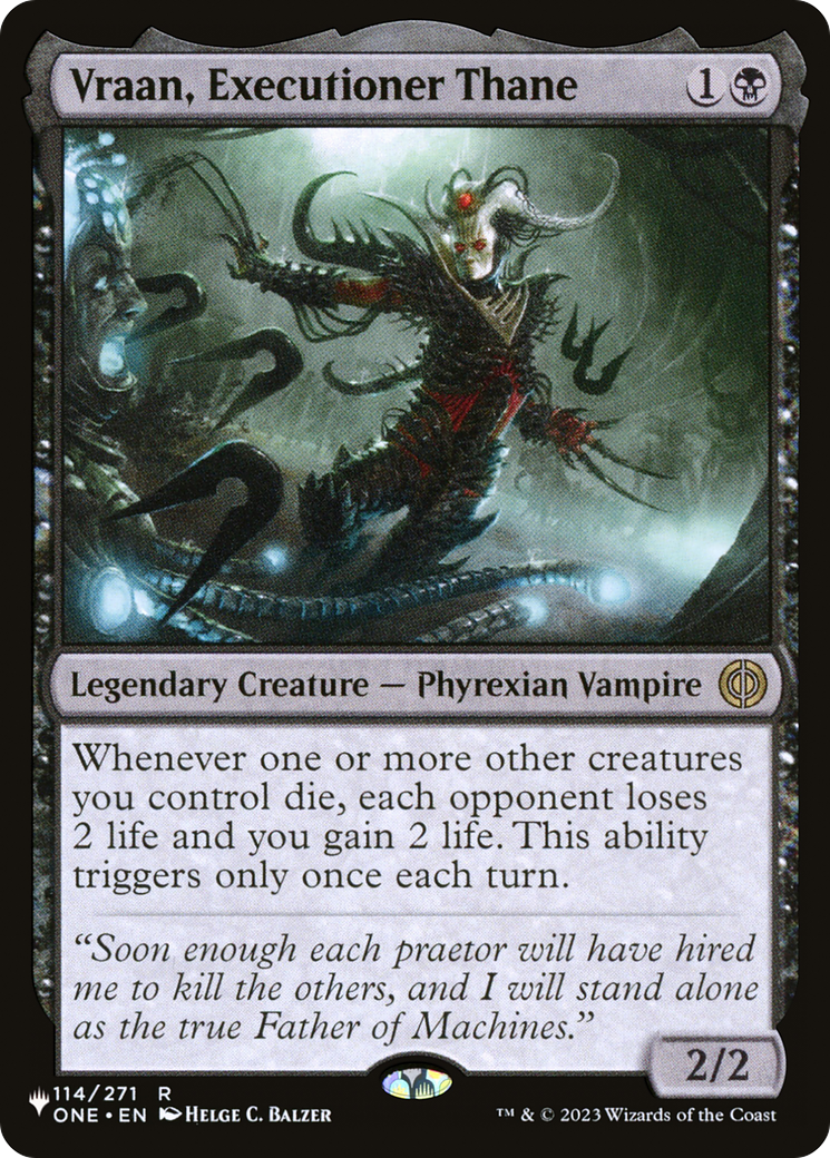 Vraan, Executioner Thane [The List] | Total Play
