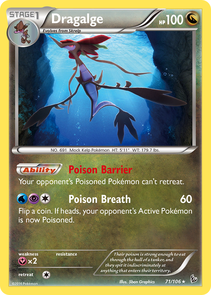 Dragalge (71/106) [XY: Flashfire] | Total Play