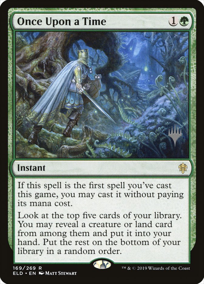 Once Upon a Time (Promo Pack) [Throne of Eldraine Promos] | Total Play