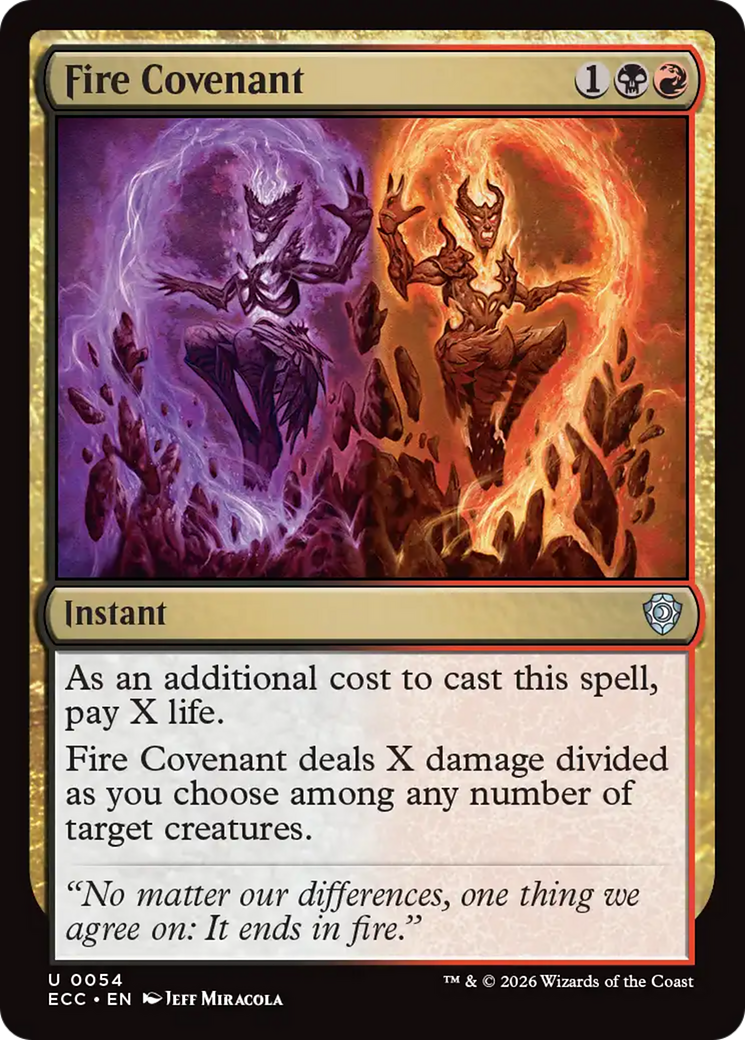Fire Covenant [Lorwyn Eclipsed Commander] | Total Play