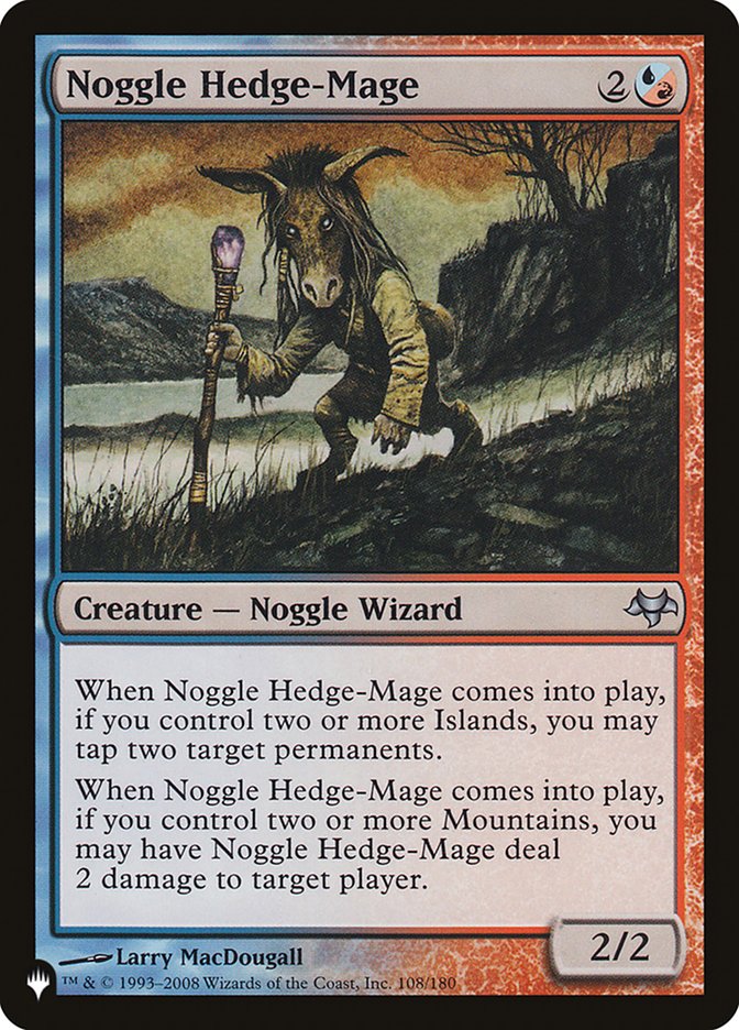 Noggle Hedge-Mage [The List] | Total Play