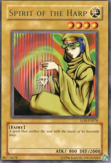 Spirit of the Harp [LOB-EN078] Rare | Total Play