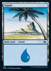 Island (484) (Foil Etched) [Modern Horizons 2] | Total Play