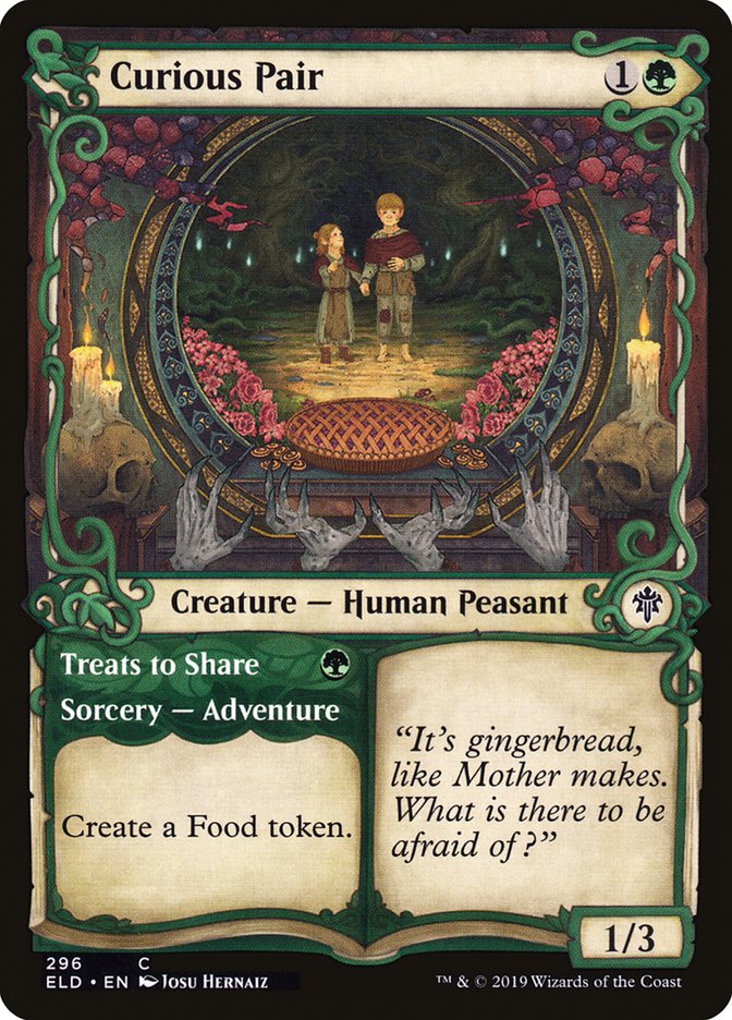 Curious Pair // Treats to Share (Showcase) [Throne of Eldraine] | Total Play