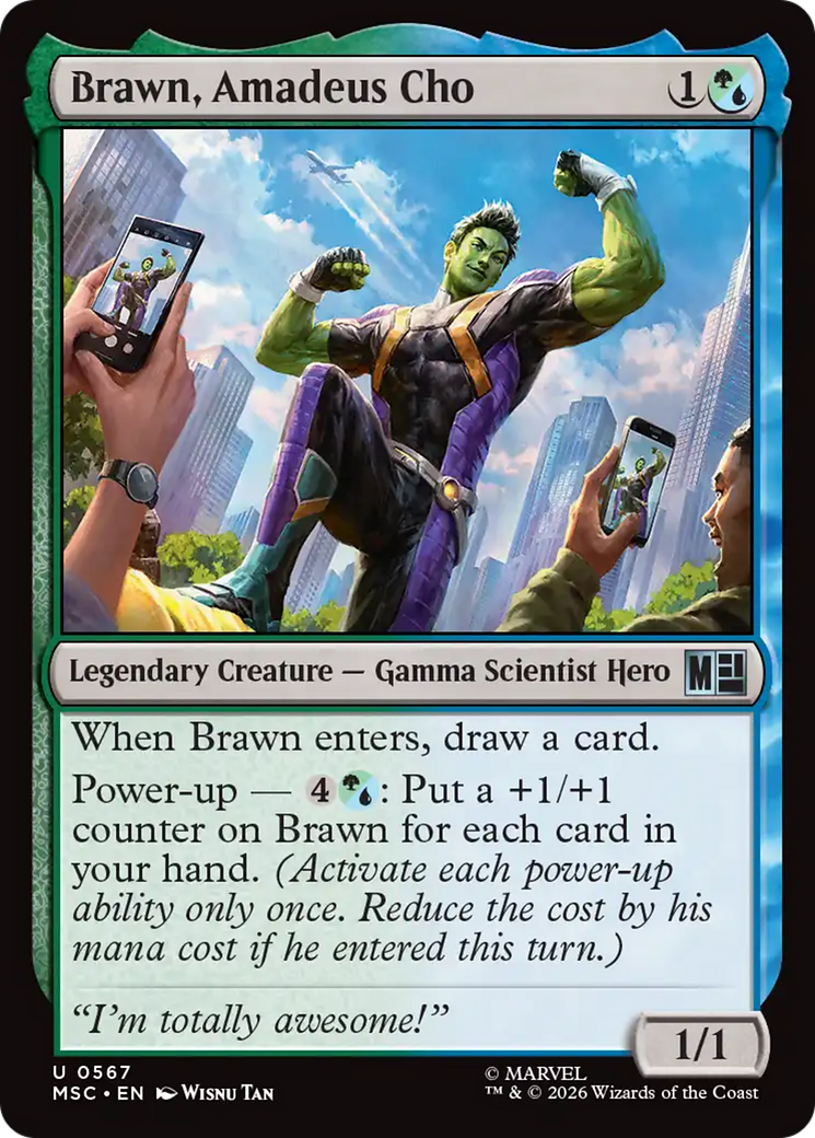 Brawn, Amadeus Cho [Marvel Super Heroes] | Total Play