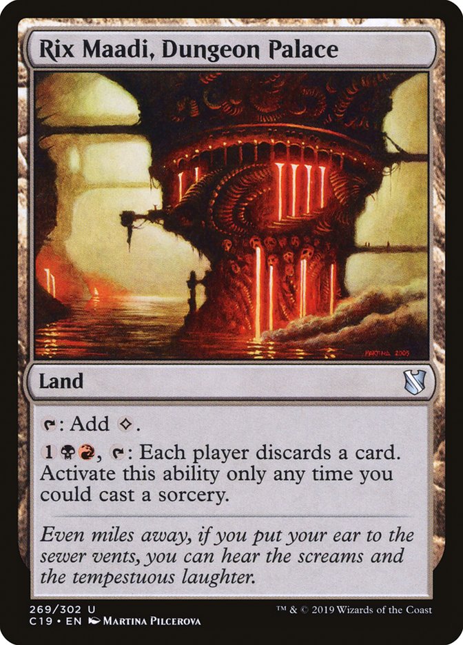 Rix Maadi, Dungeon Palace [Commander 2019] | Total Play