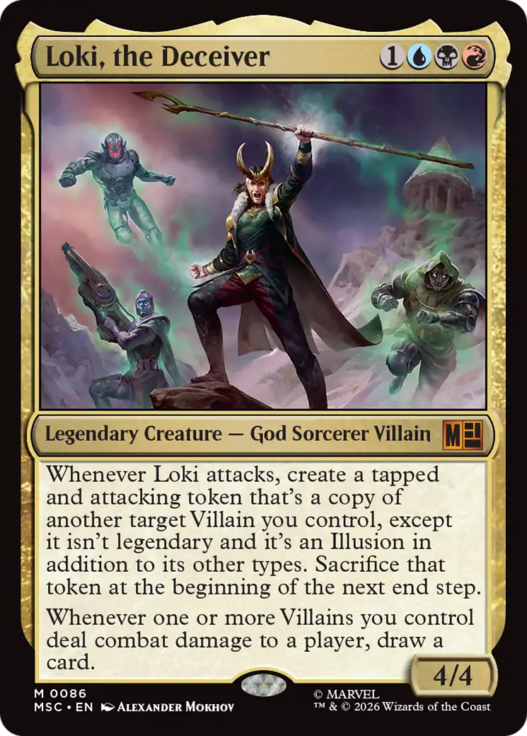 Loki, the Deceiver [Marvel Super Heroes Commander] | Total Play