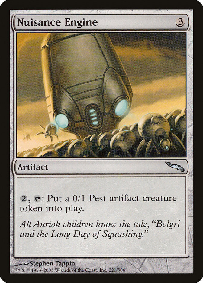 Nuisance Engine [Mirrodin] | Total Play