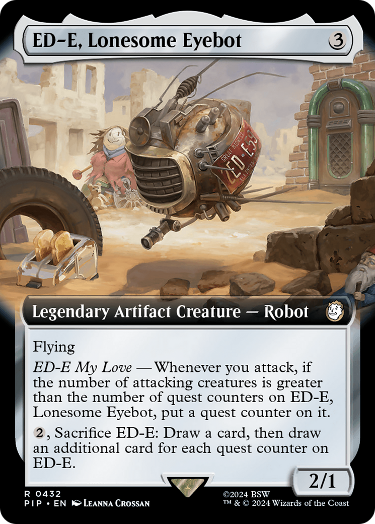 ED-E, Lonesome Eyebot (Extended Art) [Fallout] | Total Play