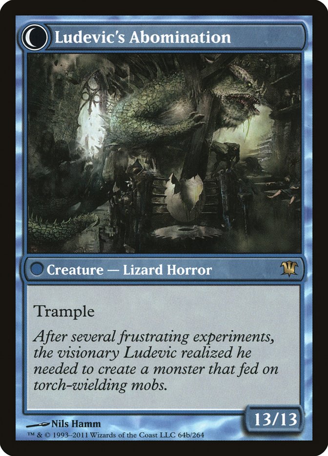 Ludevic's Test Subject // Ludevic's Abomination [Innistrad] | Total Play