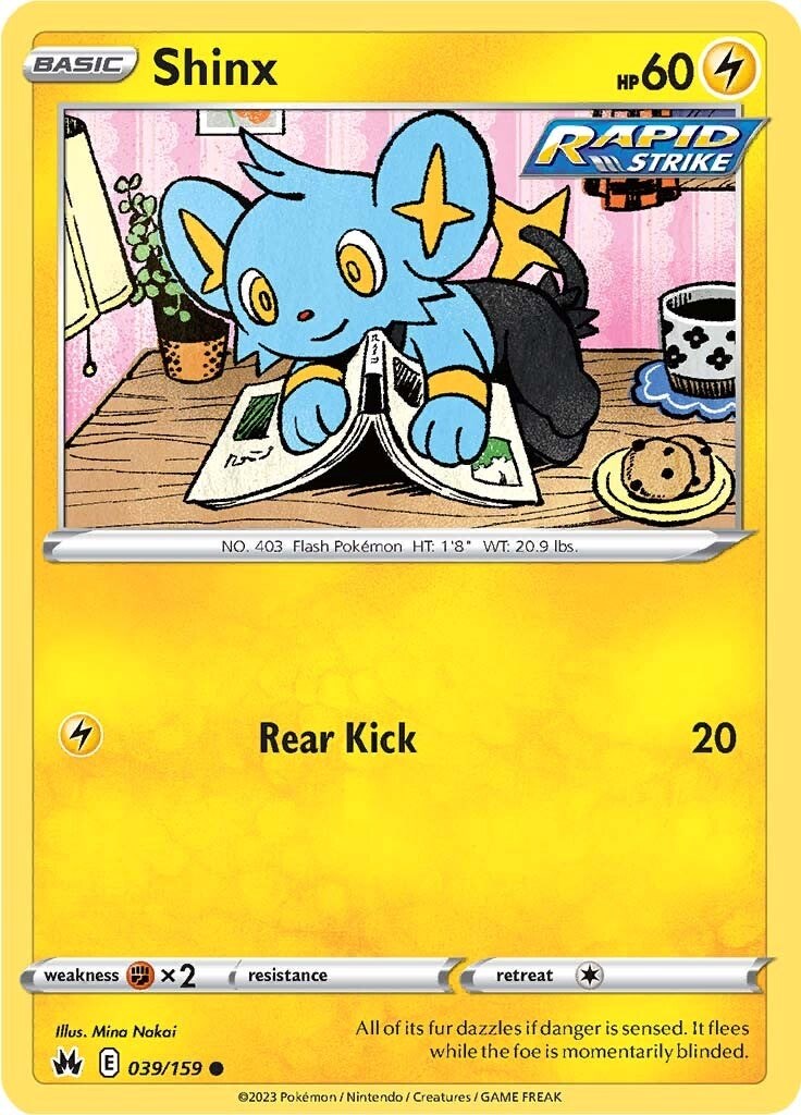 Shinx (039/159) (39) [Sword & Shield: Crown Zenith] | Total Play
