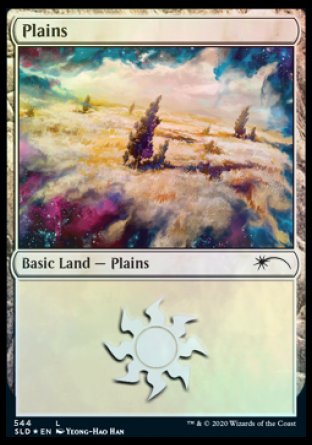 Plains (Enchanted) (544) [Secret Lair Drop Promos] | Total Play