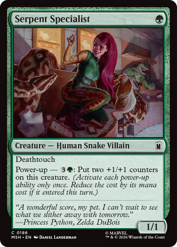 Serpent Specialist [Marvel Super Heroes] | Total Play