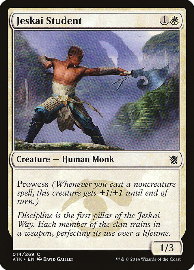 Jeskai Student [Khans of Tarkir] | Total Play