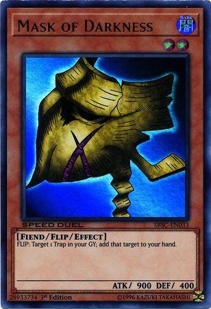 Mask of Darkness [SBSC-EN033] Ultra Rare | Total Play
