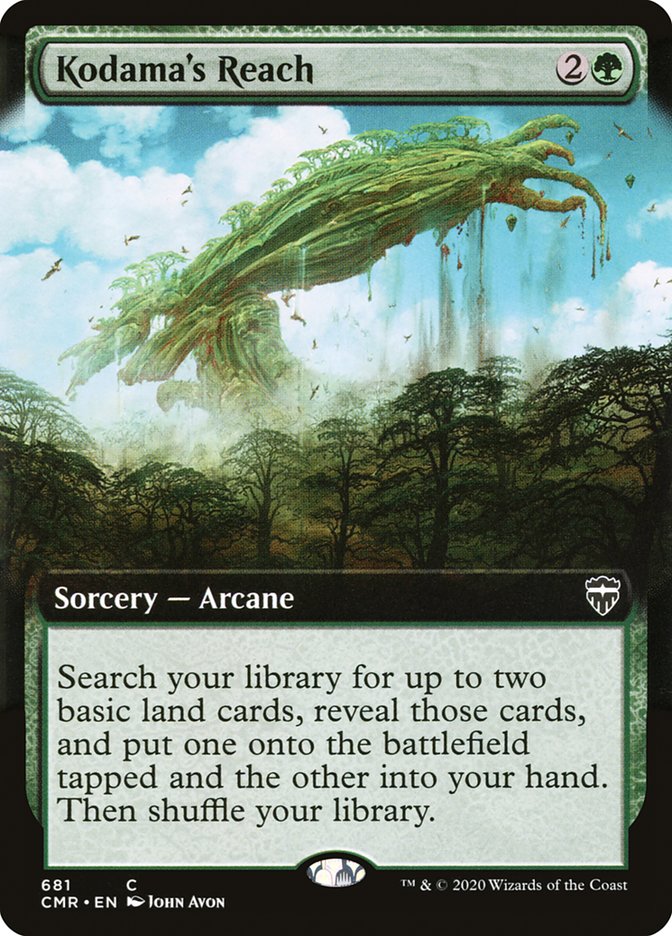 Kodama's Reach (Extended Art) [Commander Legends] | Total Play