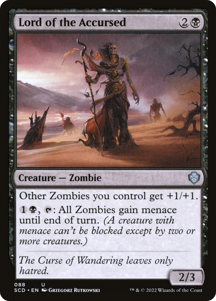 Lord of the Accursed [Starter Commander Decks] | Total Play