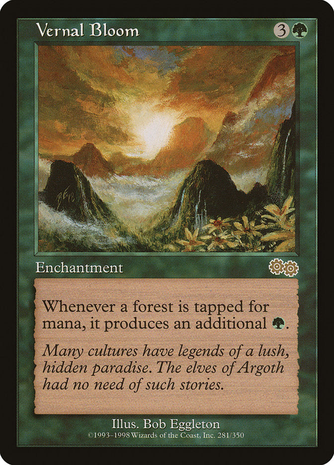 Vernal Bloom [Urza's Saga] | Total Play