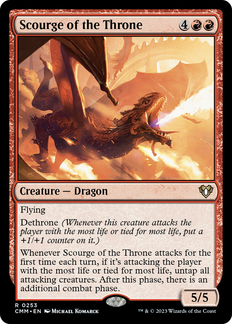Scourge of the Throne [Commander Masters] | Total Play