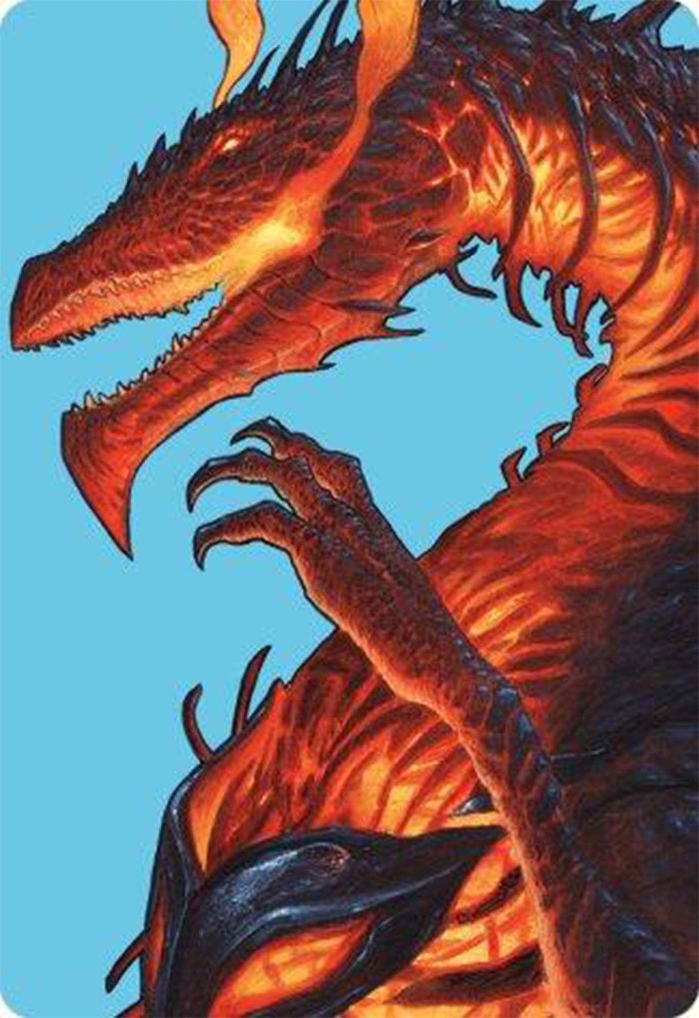 Herigast, Erupting Nullkite Art Card [Modern Horizons 3 Art Series] | Total Play