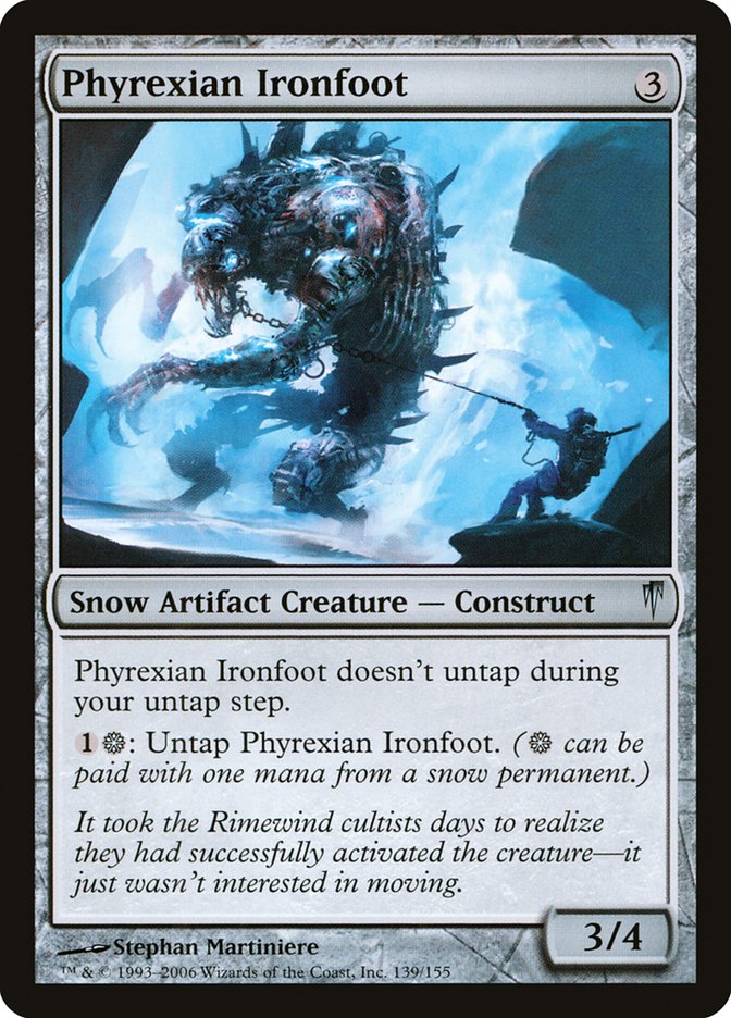 Phyrexian Ironfoot [Coldsnap] | Total Play