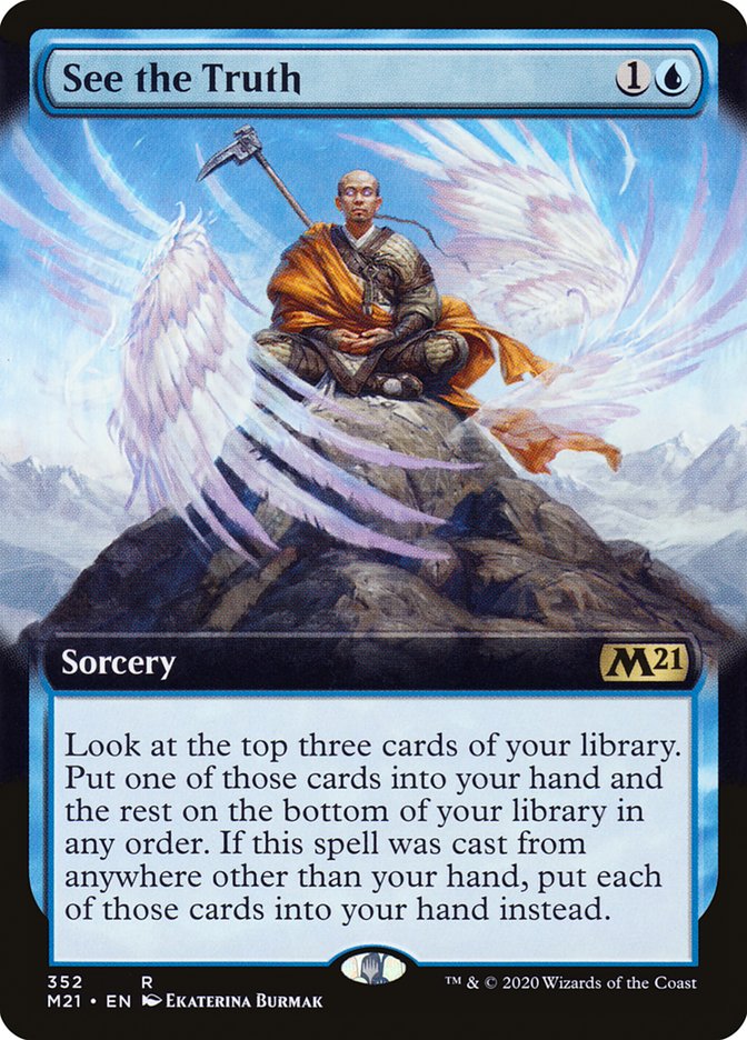 See the Truth (Extended Art) [Core Set 2021] | Total Play
