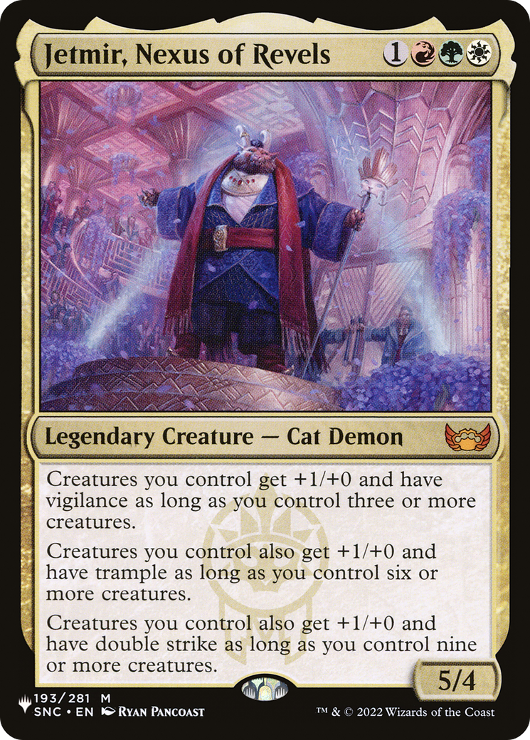 Jetmir, Nexus of Revels [The List] | Total Play