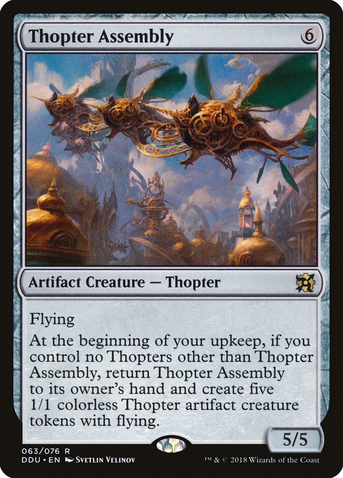 Thopter Assembly [Duel Decks: Elves vs. Inventors] | Total Play