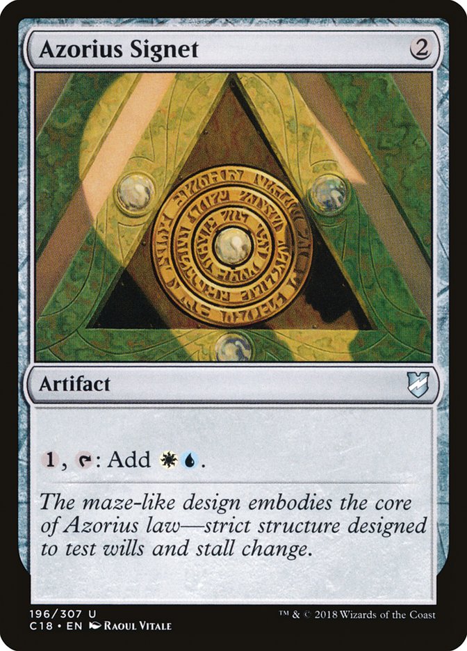 Azorius Signet [Commander 2018] | Total Play
