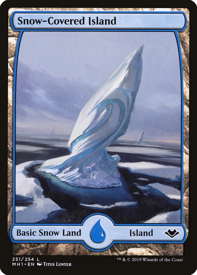 Snow-Covered Island [Modern Horizons] | Total Play